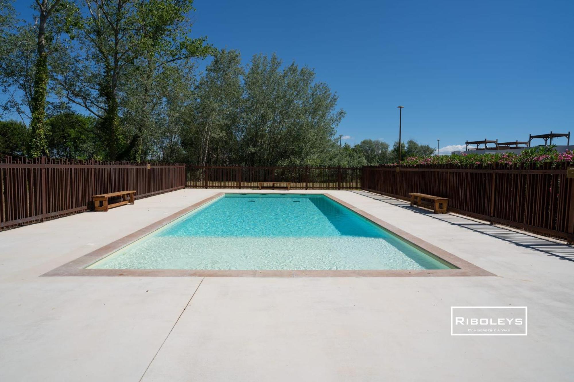 Villa T3 Climatisee En Residence Avec Piscine วีอัส ภายนอก รูปภาพ