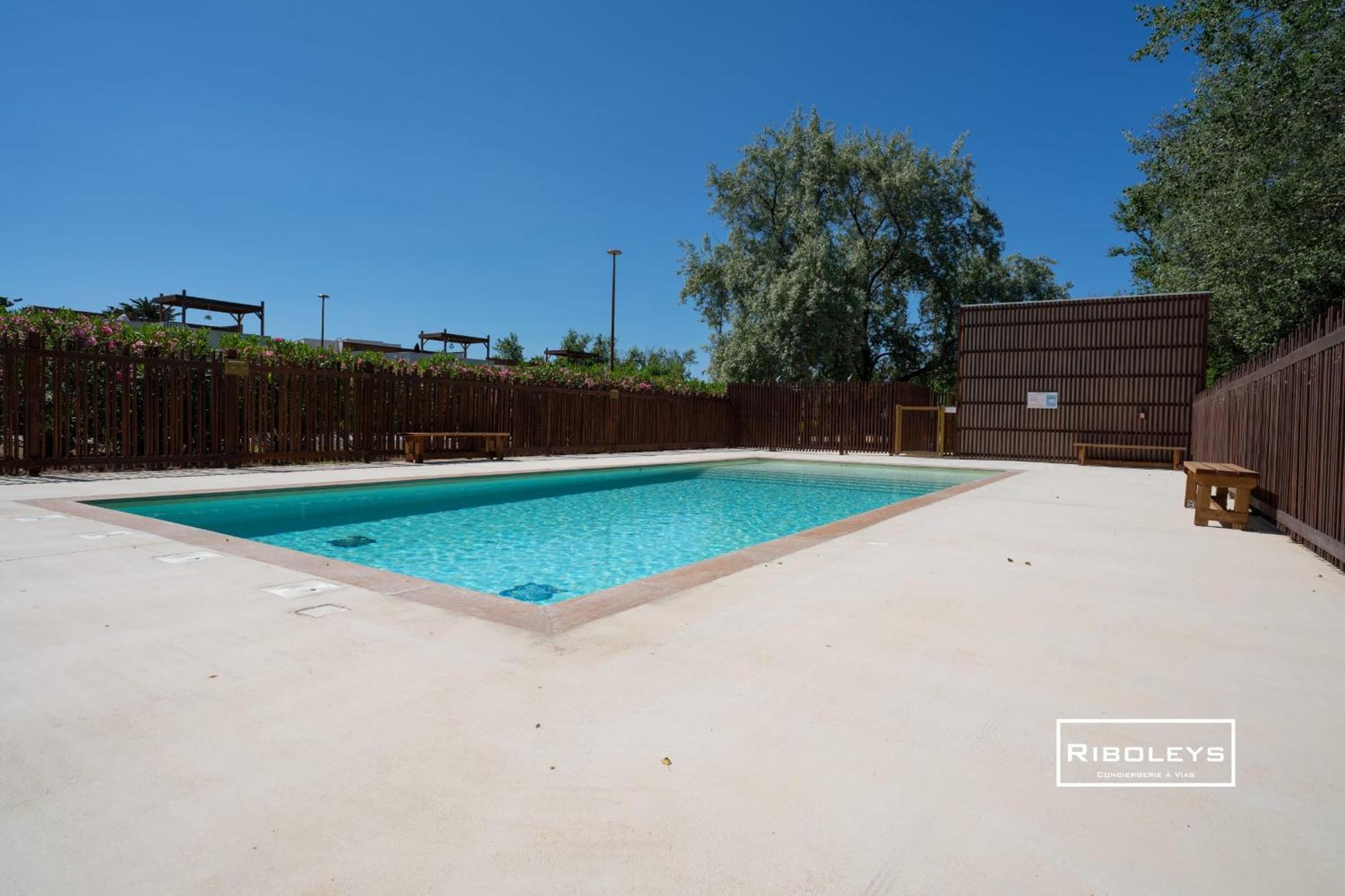 Villa T3 Climatisee En Residence Avec Piscine วีอัส ภายนอก รูปภาพ