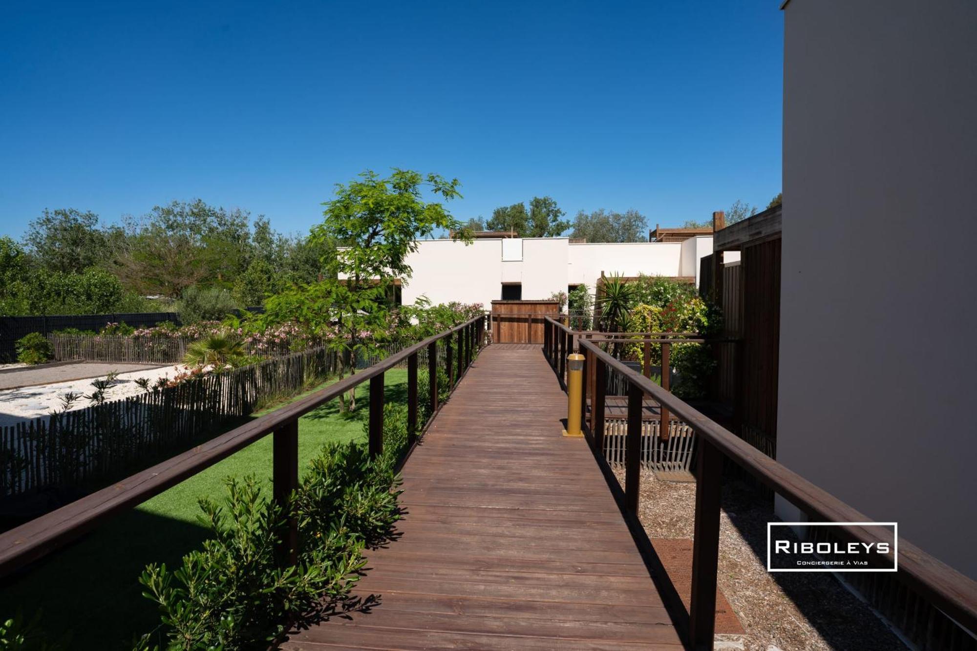 Villa T3 Climatisee En Residence Avec Piscine วีอัส ภายนอก รูปภาพ